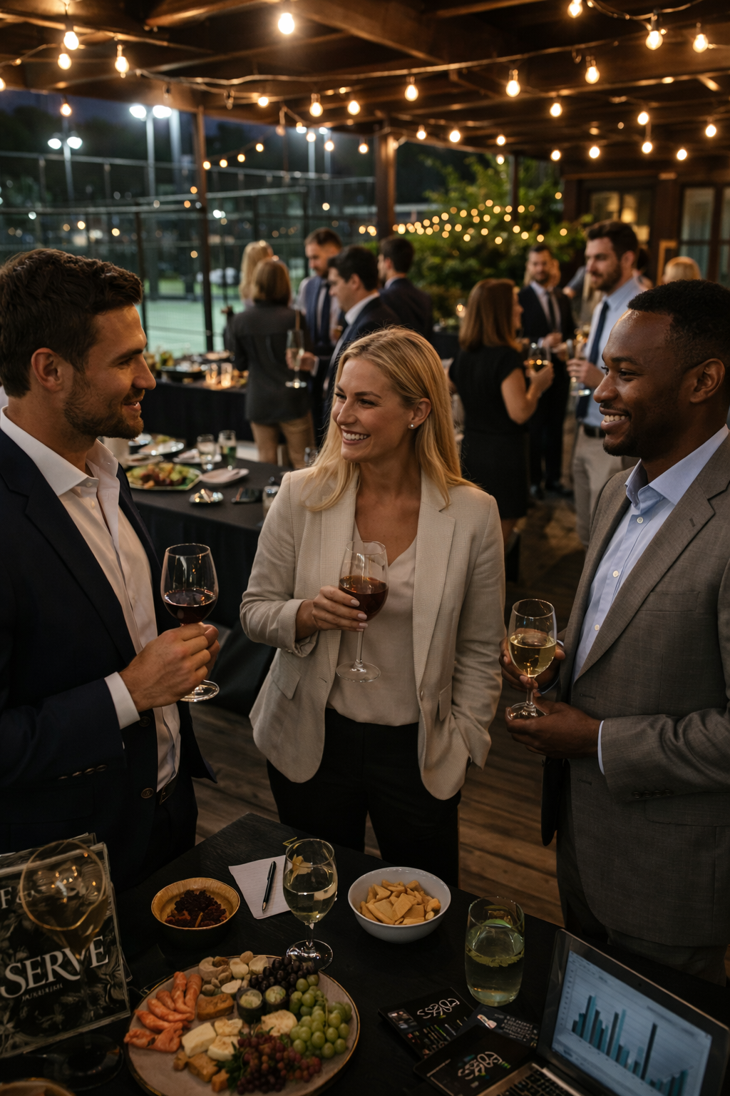 Corporate event at SERVE