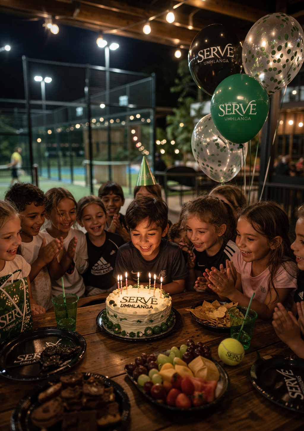 Kids' celebration at SERVE