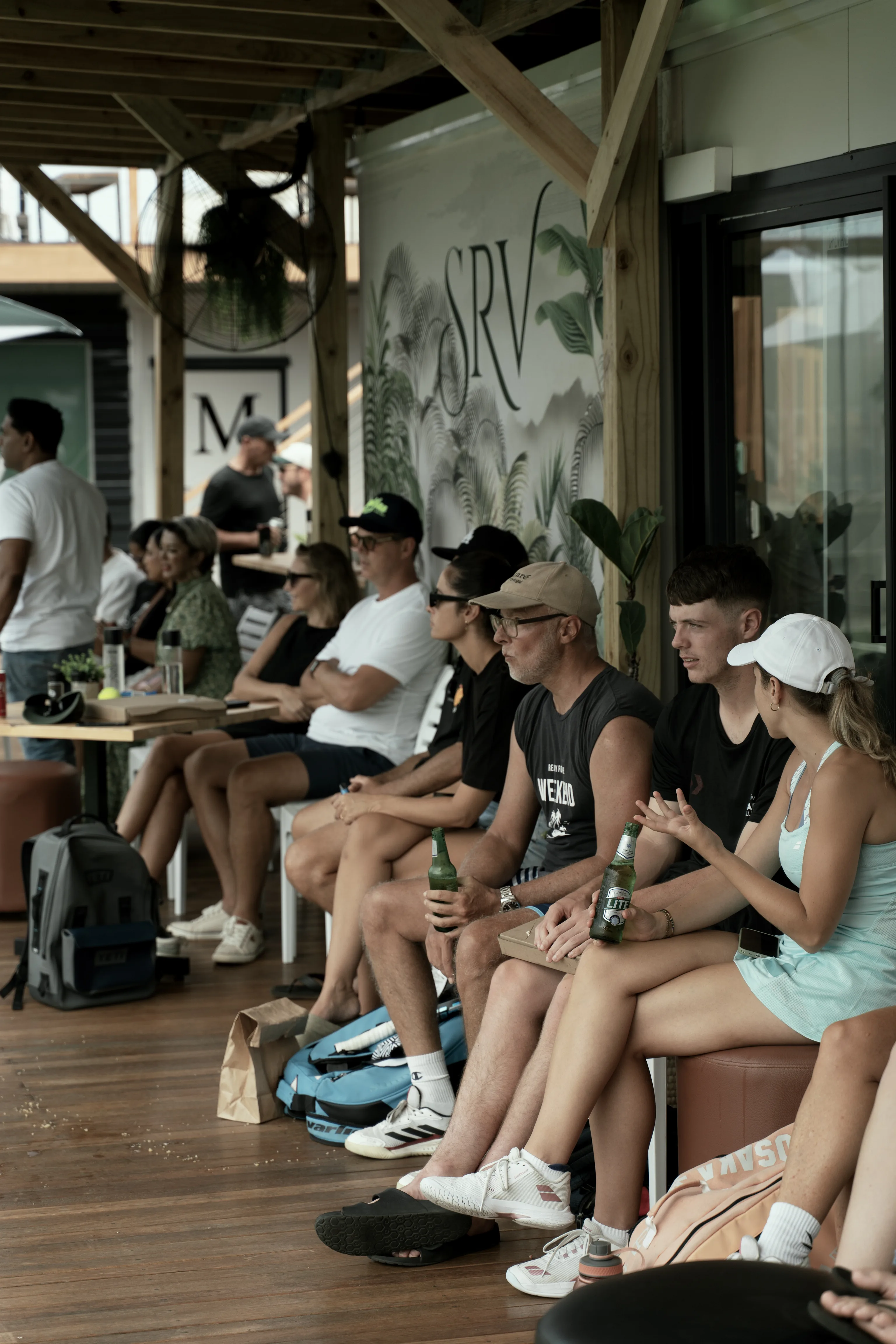 Everyone together at SERVE